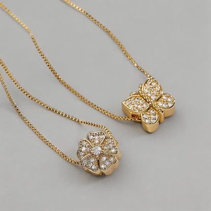 Diamond Pendant Necklace - Shopdayla Wholesale - #9986