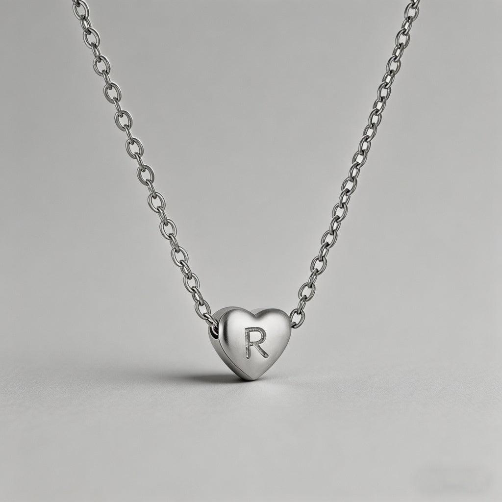 Personalized 3D Heart Initial - Shopdayla Wholesale - #7410