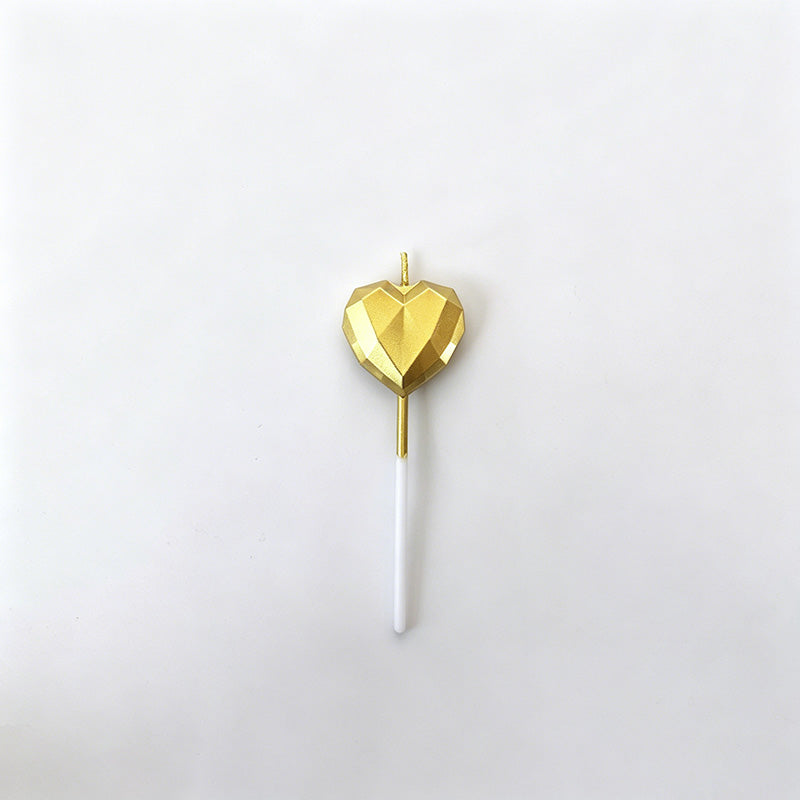 3D Diamond-Cut Heart & Star Bi - Shopdayla Wholesale - #2754