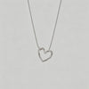 Silver-Heart / One Size