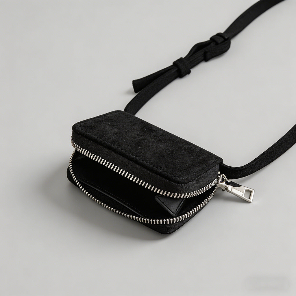 Mini Suede Crossbody Bag - Shopdayla Wholesale - #1730