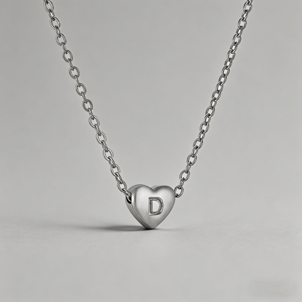 Personalized 3D Heart Initial - Shopdayla Wholesale - #5714