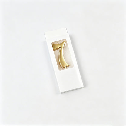 Gold Plated Number Birthday Ca - Shopdayla Wholesale - #4018