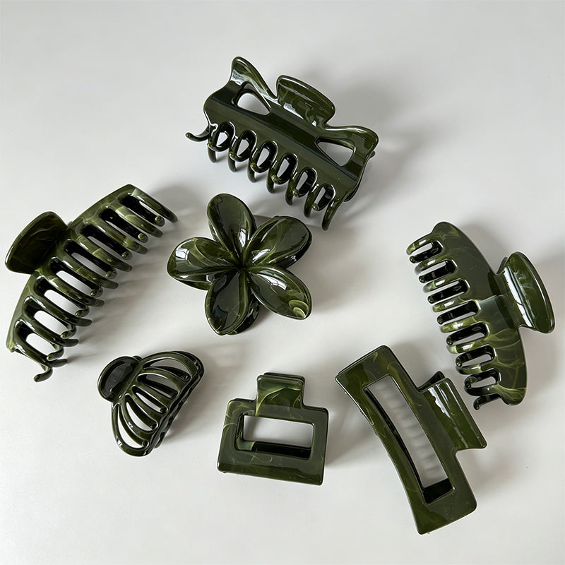 Elegant Green Gradient Flower - Shopdayla Wholesale - #9906