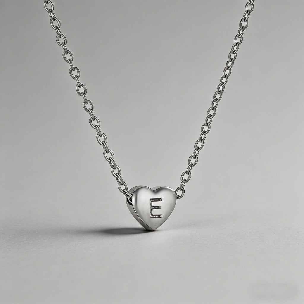 Personalized 3D Heart Initial - Shopdayla Wholesale - #0354