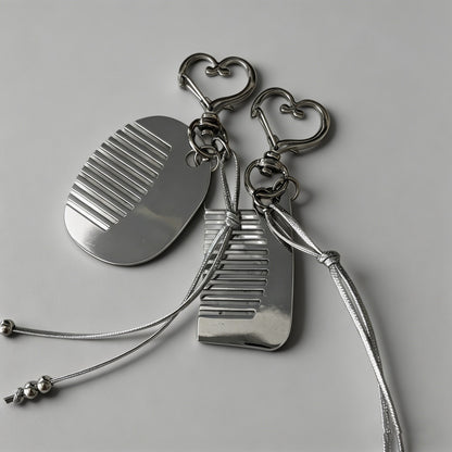 Minimalist Metal Pocket Comb K - Shopdayla Wholesale - #7362