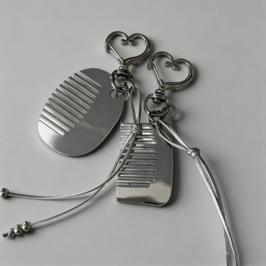 Minimalist Metal Pocket Comb K - Shopdayla Wholesale - #7362