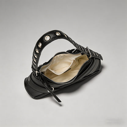 Buckle-Design Hobo Shoulder Ba - Shopdayla Wholesale - #5746