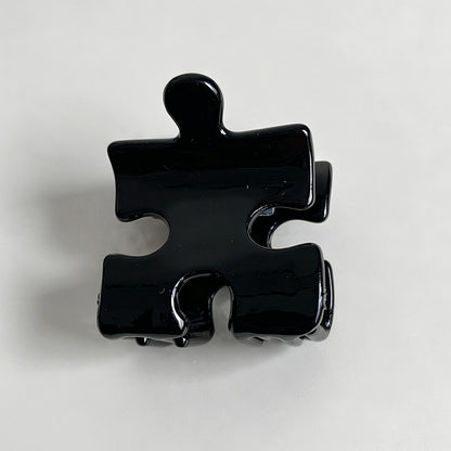 Geometric Pattern Claw Clip