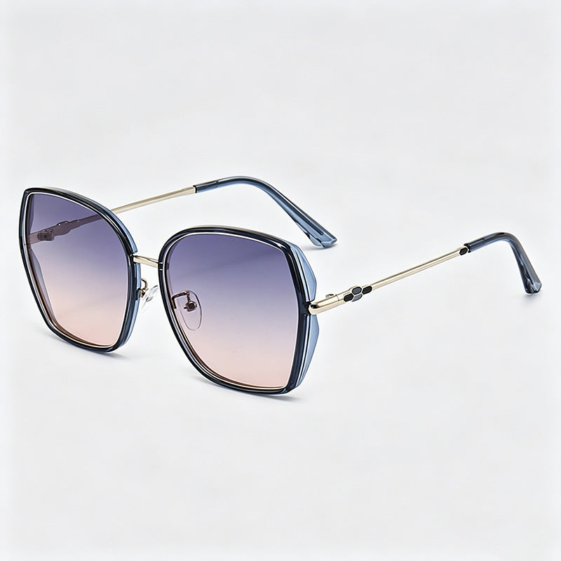 Polarized Oversized Metal Sung - Shopdayla Wholesale - #6834