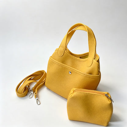 Bucket Crossbody Handle Bag