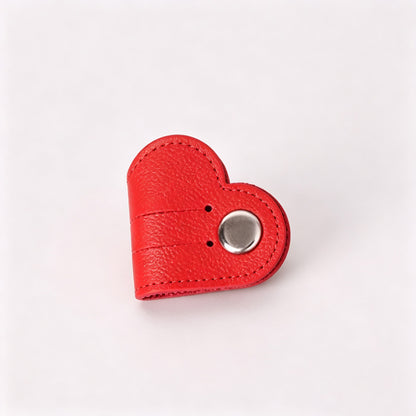 Heart Faux PU Cable Winder