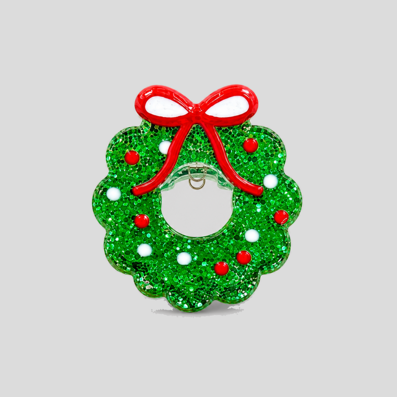 Christmas Gift Box Acrylic Hair Claw