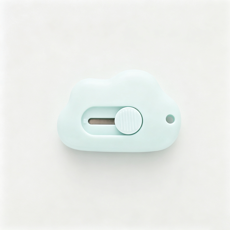 Cloud Shaped Mini Retractable Box Cutter
