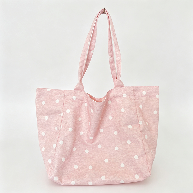 Star Dots Print Tote Bag