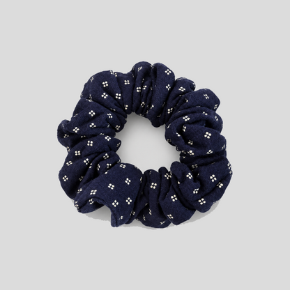 Floral Print Fabric Hair Scrunchie