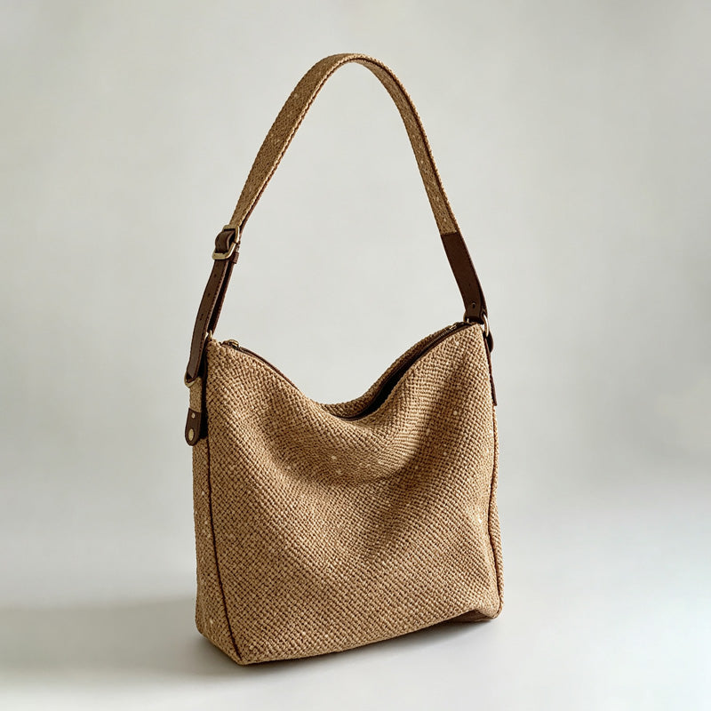 Open Weave Shoulder Bag