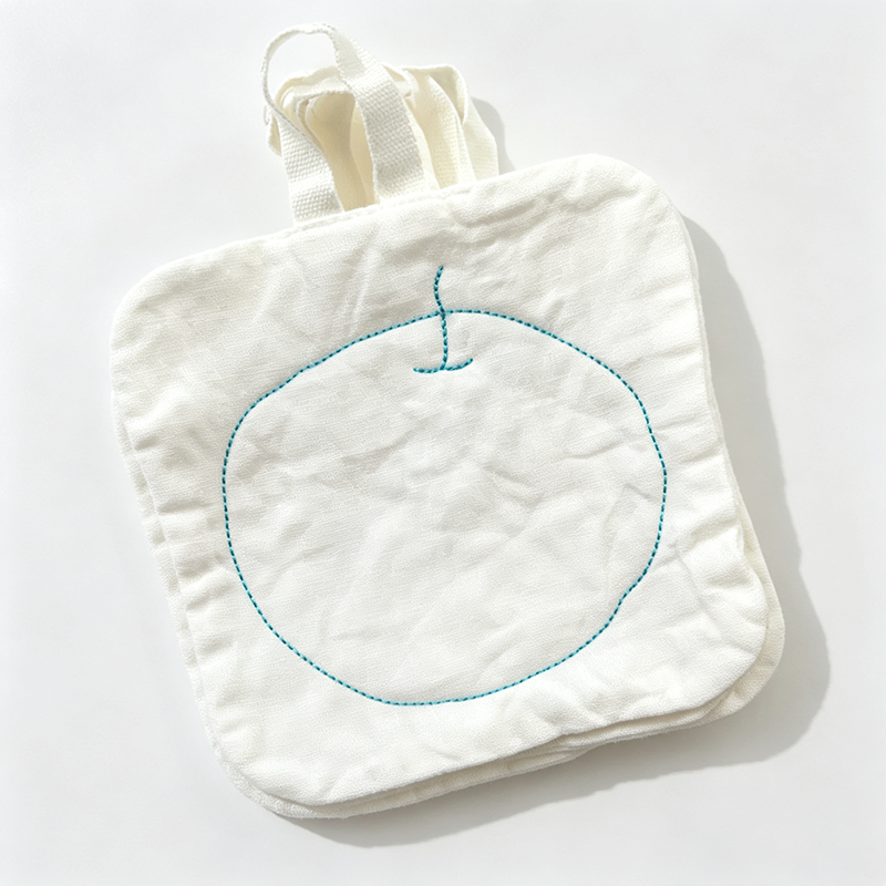 Embroidered Plate Pot Holder