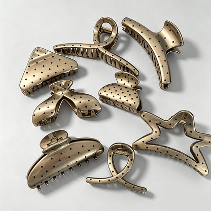 Polka Dot Shark Clip