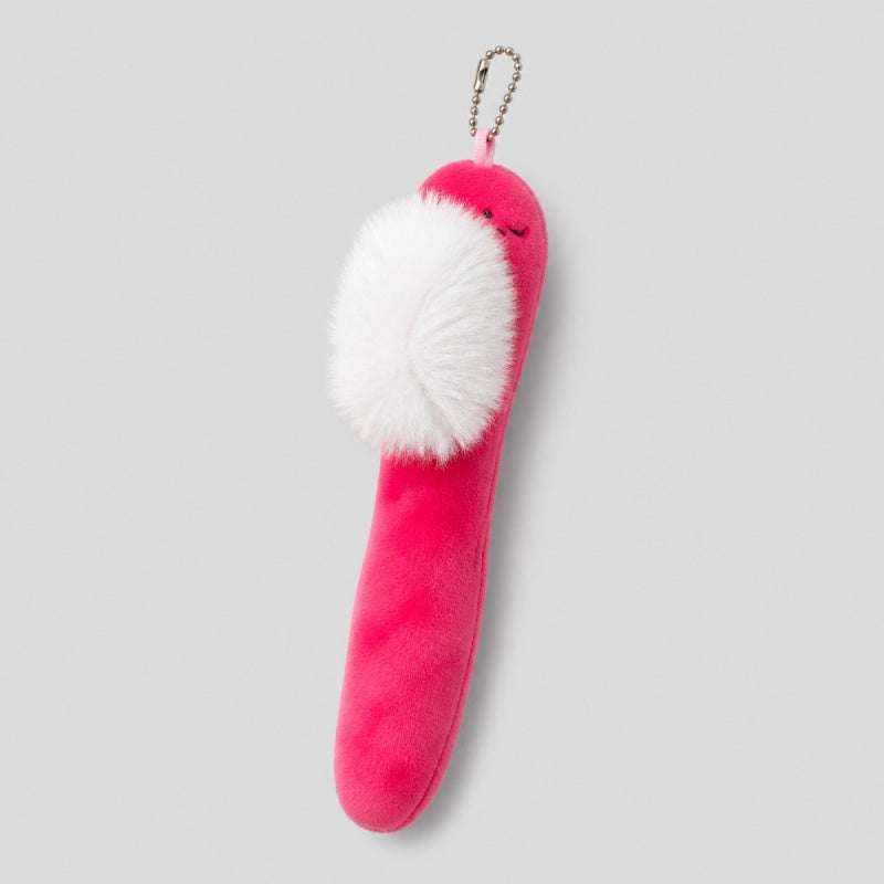 Tooth and Toothbrush Plush Keychain