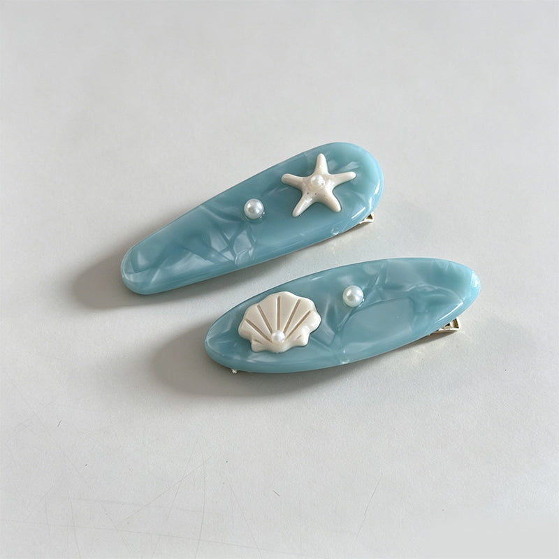 Elegant Sea Blue Starfish Side - Shopdayla Wholesale - #8610