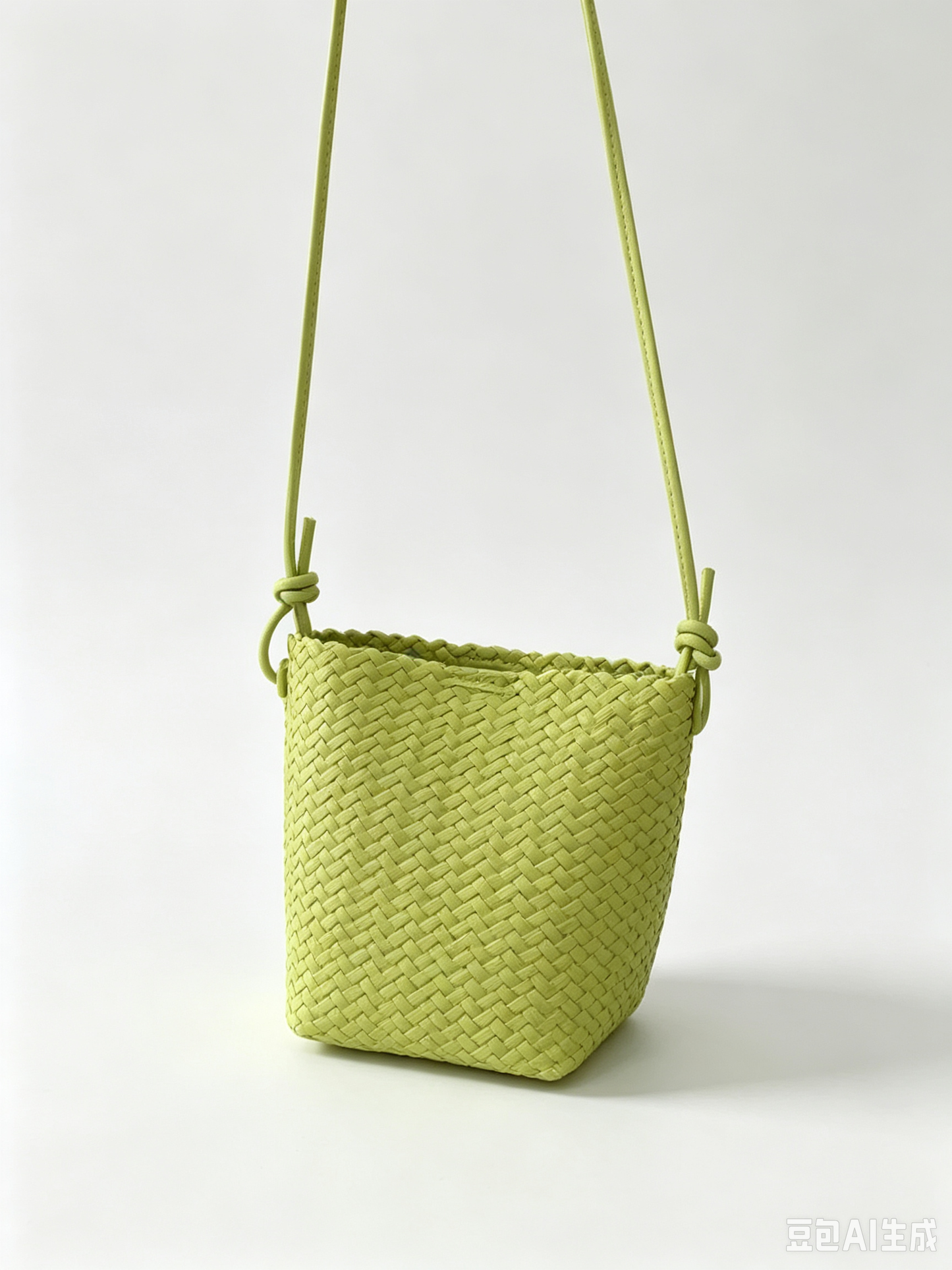 Woven Tapered Crossbody Bag