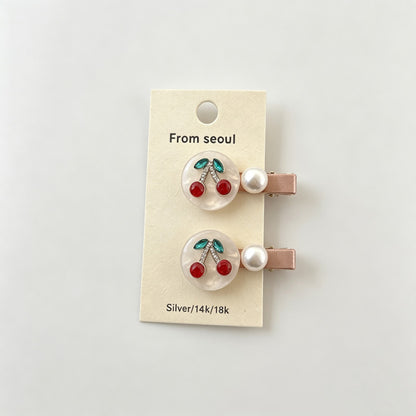Fruit Shape Duckbill Hair Clips