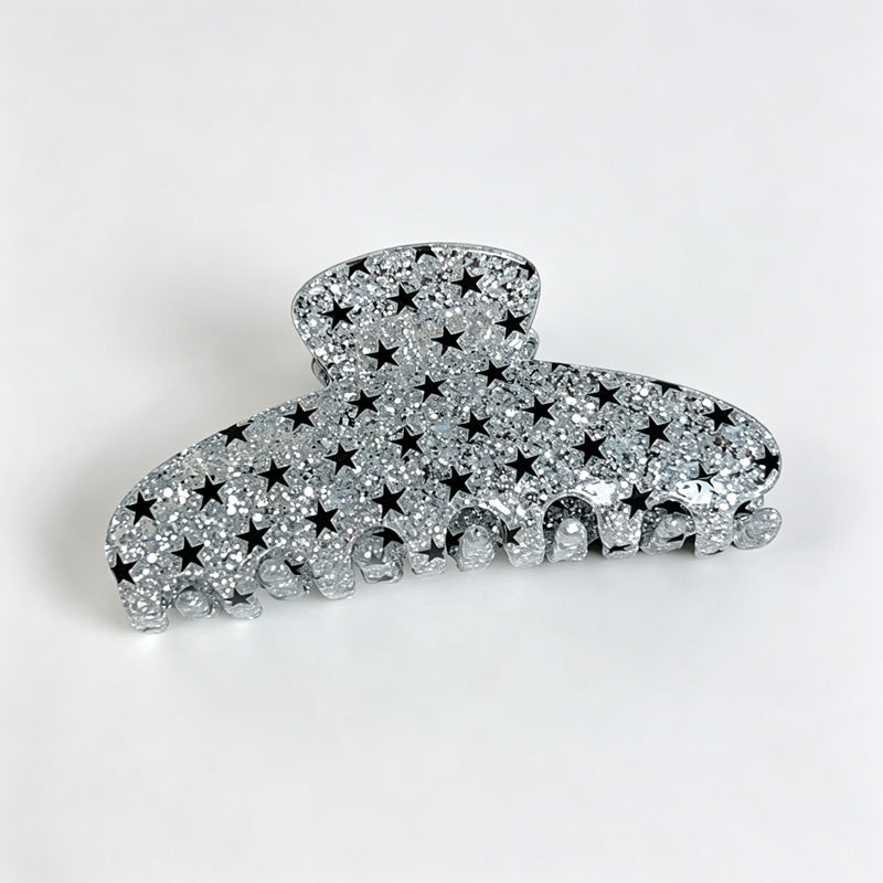 Glitter Star Claw Clip