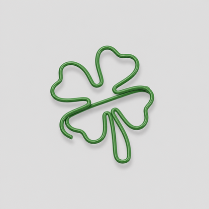 Clover Metal Bookmarks