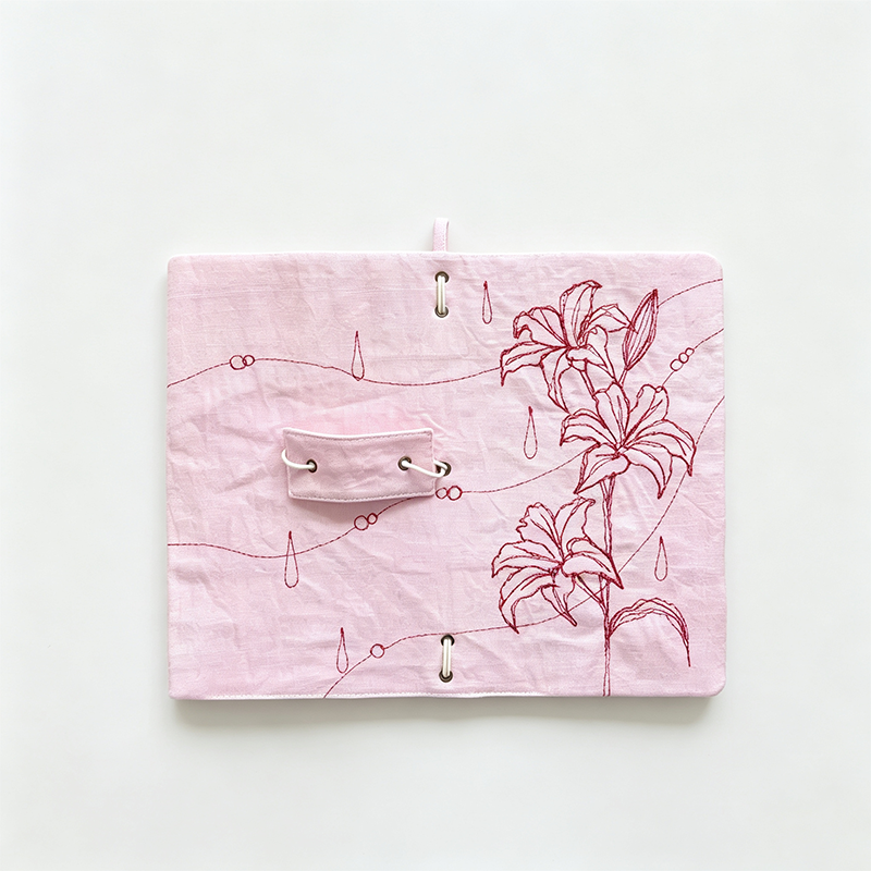 Embroidery A6 Notebook Cover Set