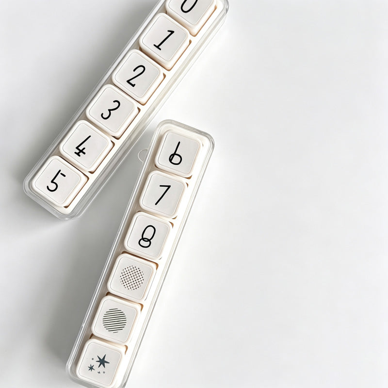 Six‑In‑One Number Stamp