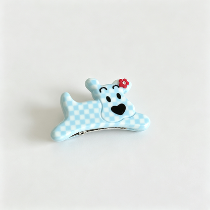 Dog Shape Acetate Duckbill Hair Clip