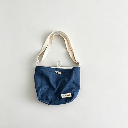 Mini Kids Denim Crossbody Bag