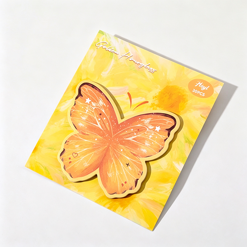 Watercolor Butterfly Memo Pad