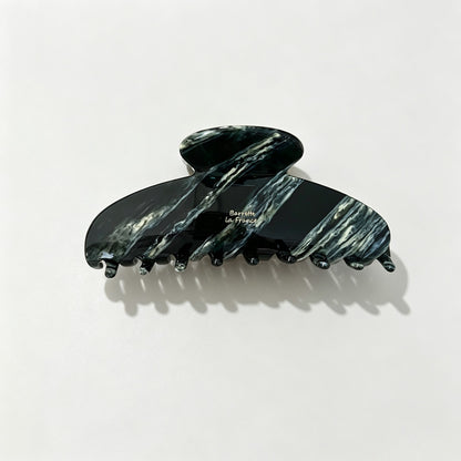 Leopard Marble Acetate Hair Claw