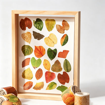 Leaf Shaped Washi Tape Roll