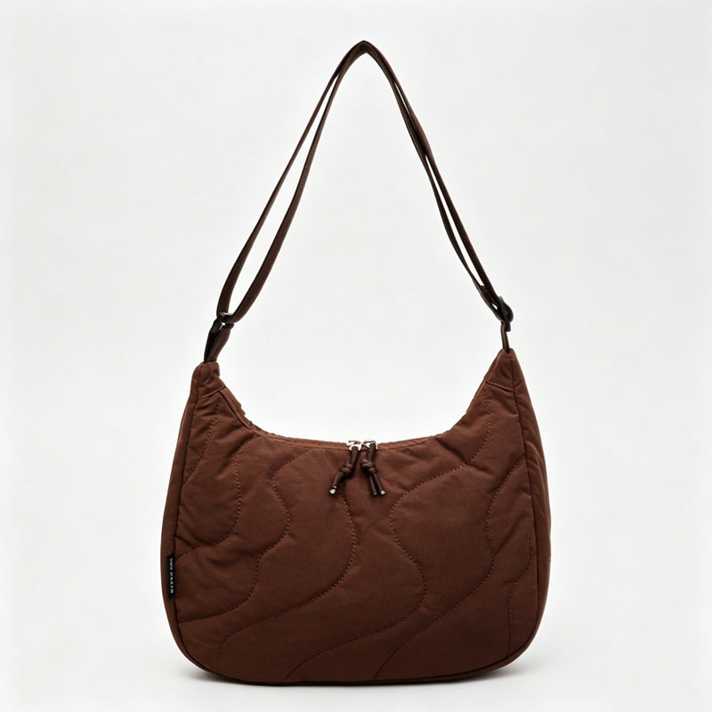 Quilted Hobo Bag Casual Handle Bag