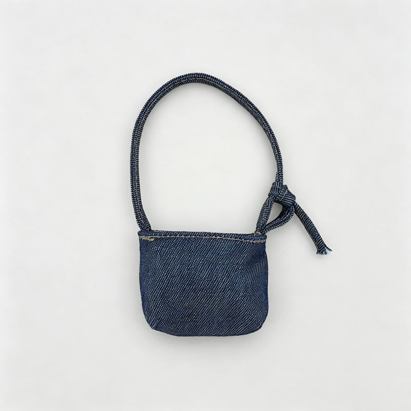 Mini Denim Doll Crossbody Bag