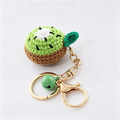 Fruit Crochet Keychain Bag Charm