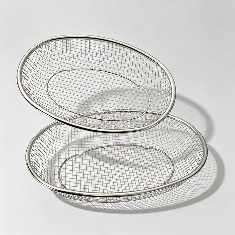 Stainless Steel Oval Drain Basket