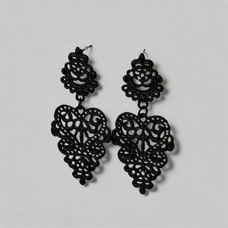 Boho Stone Hollow-out Geometric Statement Earrings
