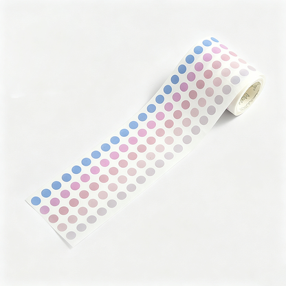 Color Dot Tape Circle Stickers