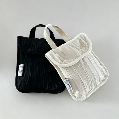 Ruffle Mini Handle Bag