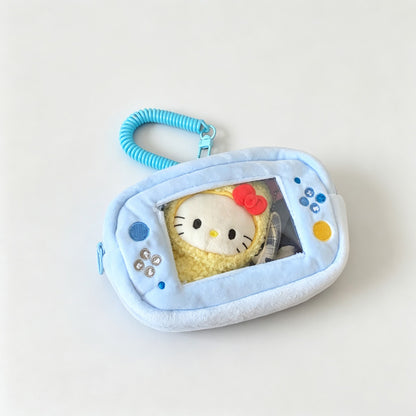 Game Console Plush Storage Pouch