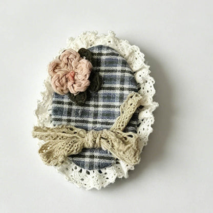 Refined Crochet Flower Lace Daily Brooch