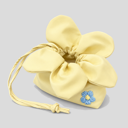 Flower Bucket Crossbody Shoulder Bag