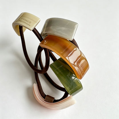 Acetate Decorative Hair Elastic Tie
