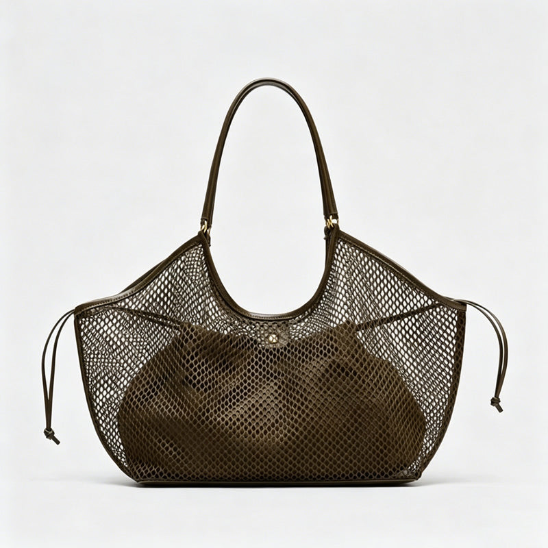 Mesh Tote Removable Tote Bag