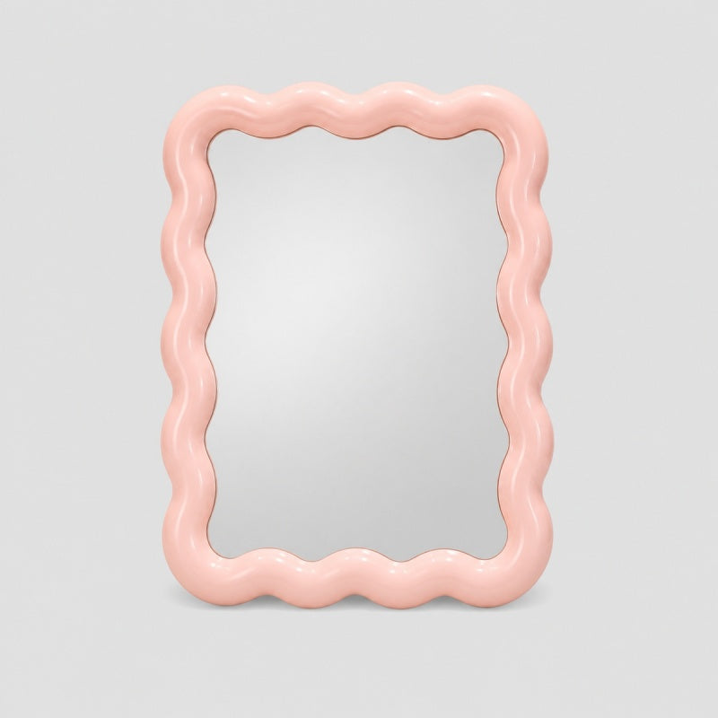 Wavy Frame Table Mirror