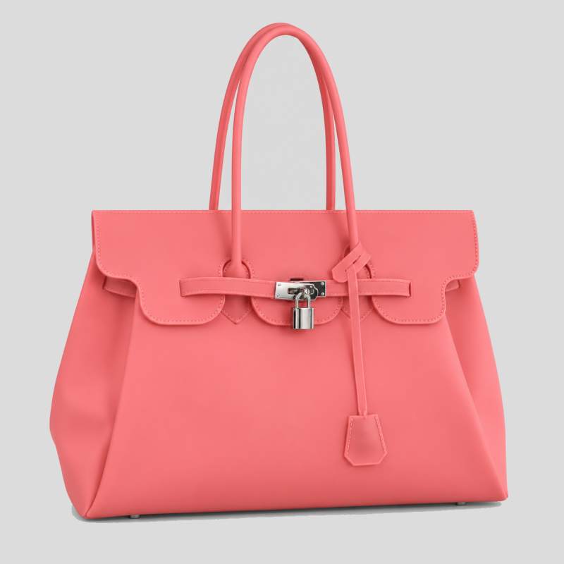 PVC Large Capacity Tote Shoulder Bag